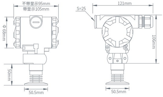 衛生型壓力變送器(圖2)